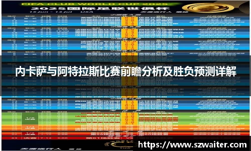 内卡萨与阿特拉斯比赛前瞻分析及胜负预测详解